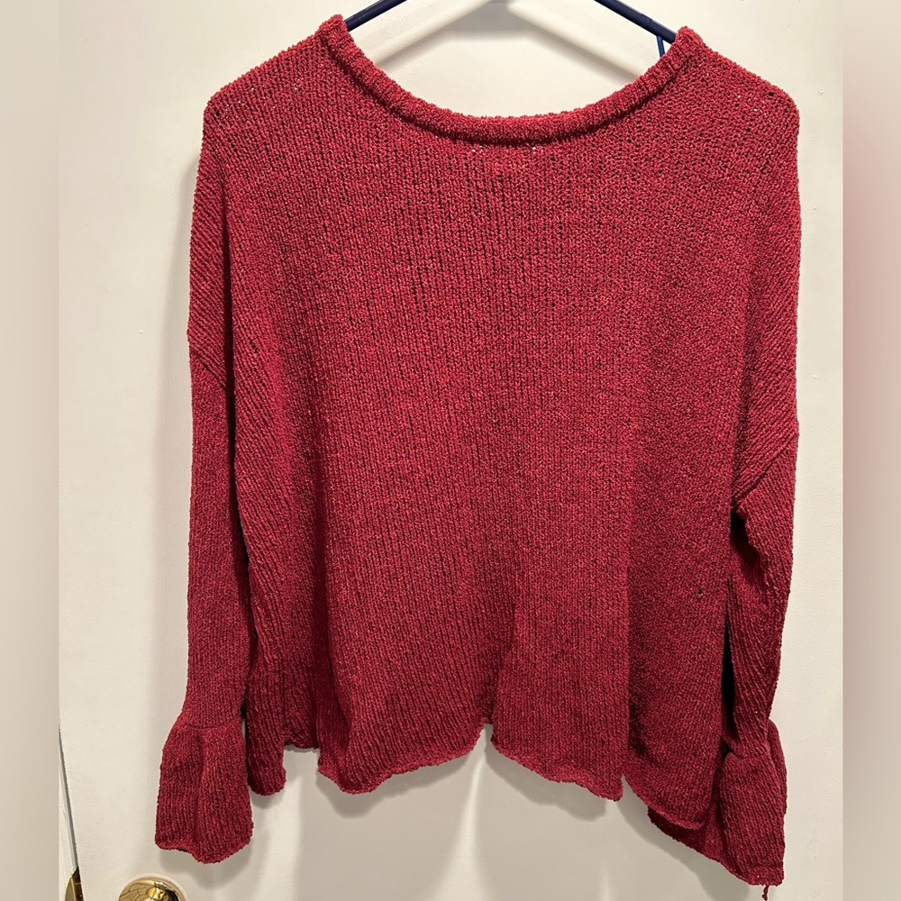 Knox Rose XS burgundy sweater